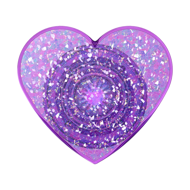 Iridescent Confetti Dreamy Heart PopGrip PopSockets® Official